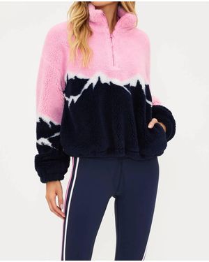 Beach Riot Leona Sherpa Jacket - Blue