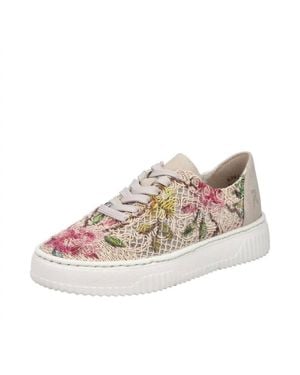 Rieker Platform Sneaker - Pink