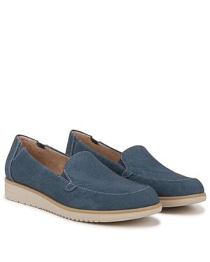 Naturalizer Soul Idea Moc Loafer Round Toe Slip On Htat1813 - Blue