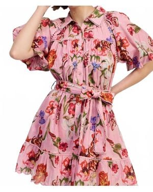 En Saison Celeste Mini Dress - Pink