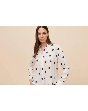 Bella Dahl Clean Split Back Button Down Shirt - Black