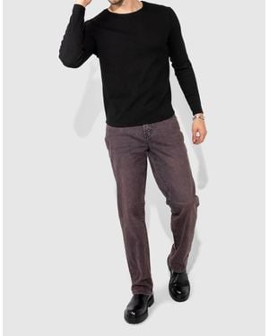 Monfrere Caine Straight Leg Jeans - Black