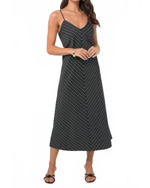 Greylin Amanda Midi Dress - Black