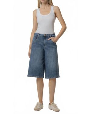 Kut From The Kloth Mandy Bermuda Short - Blue