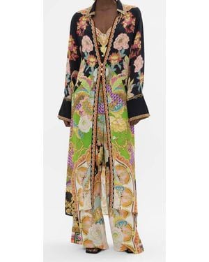 CAMILLA Layer With Collar Jacket - Multicolor