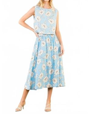 Thml Bluebell Breeze Skirt