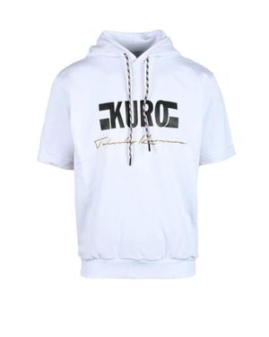 Takeshy Kurosawa Hooded Linen-Blend Sweatshirt - White