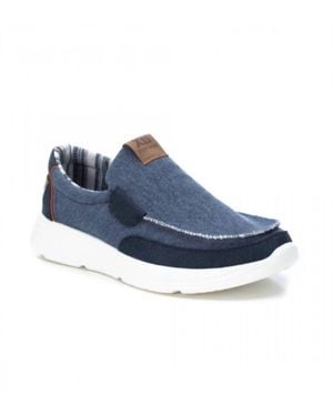 Xti Canvas Loafers - Blue