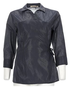 Paloma Wool Ricer Organic Cotton Blend Top - Blue