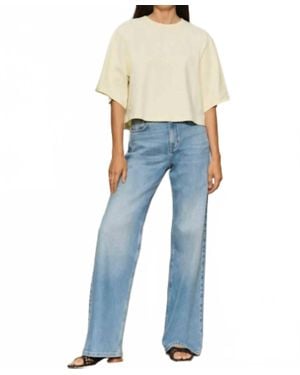Sanctuary Belle Boxy Short Sleeve Tee - Blue