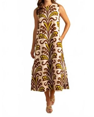 Double A Natasha Midi Dress - Multicolor