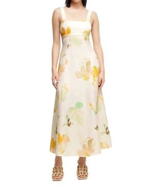 Acler Tate Midi Dress - Metallic