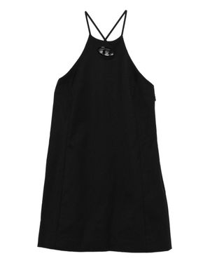 DIESEL Halterneck A-Line Mini Dress - Black
