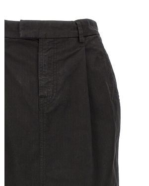 ARMARIUM Cotton Mini Skirt - Black