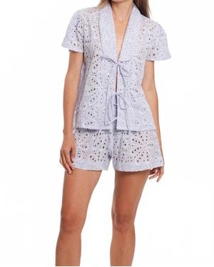 Bindu Gala Shorts - Blue
