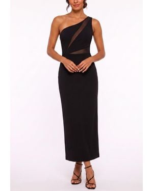 Rachel Roy Veanne One Shoulder Maxi Dress - Black