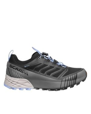 SCARPA Low-Profile Trail Running Shoes With Textured Sole - Black