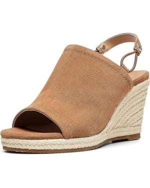 NYDJ Cai 2 Espradille Wedge Sandals - Brown