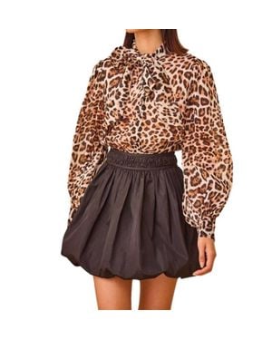 Hunter Bell Angelina Skirt Onyx - Brown