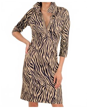 Gretchen Scott Animal Instinct Everywhere Mini Dress - Multicolor
