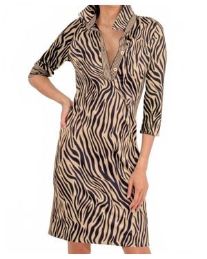 Gretchen Scott Animal Instinct Everywhere Mini Dress - Multicolor