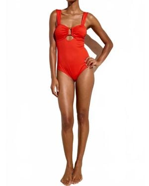 Marie Oliver Cora One Piece Swimsuit - Red