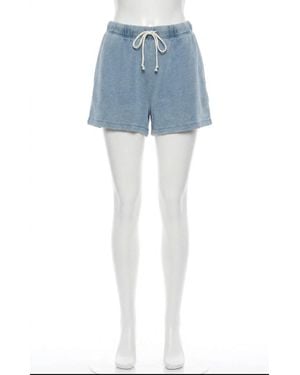 Z Supply Hunter Knit Denim Short - Blue