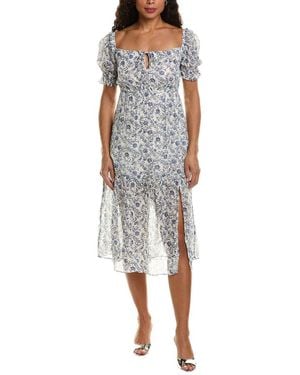 Garrie B A-Line Dress - Metallic