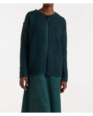 Compañía Fantástica Fine Knit Cardigan - Blue