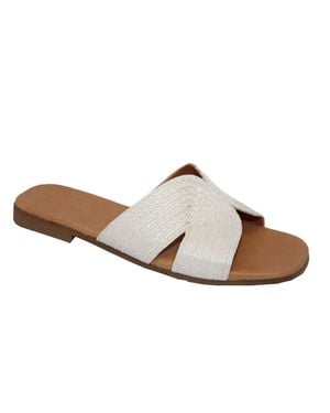 Eric Michael Raffi Flat Sandal - Black