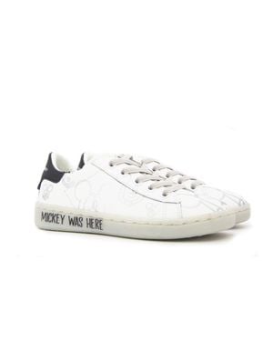 MOA Fainted Mickey Sneakers - White
