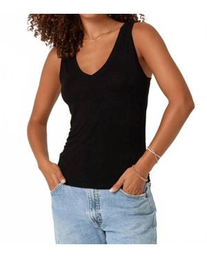 Project Social T Lona V-Neck Tank Top - Black