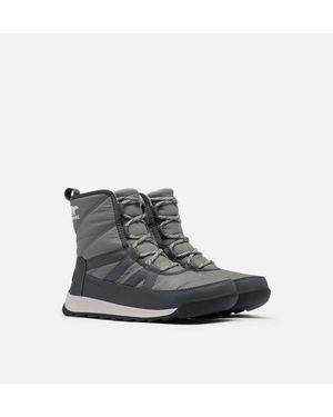 Sorel Whitney Ii Short Lace 1921341-052 S Quarry Winter Boot Rhs7953 - Gray