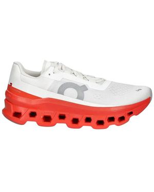 On Shoes Cloudmonster Running Shoe - Red