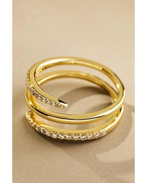 Ana Luisa Oren Triple Claw Ring - Metallic