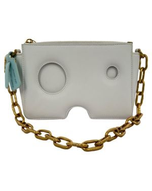 Off-White c/o Virgil Abloh Burrow Zipped Shoulder Bag - Gray