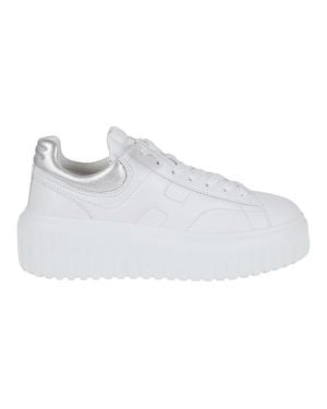 Hogan H-Stripes Sneakers - White