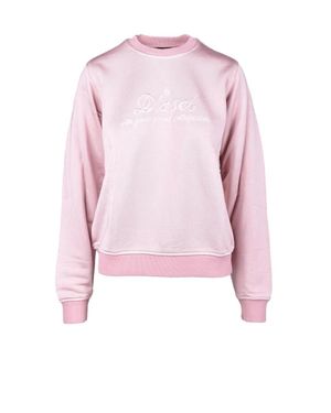 DIESEL Viscose Cotton Sweatshirt - Pink