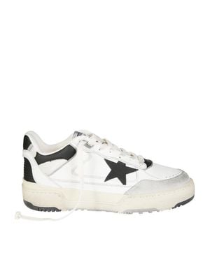Golden Goose Forty2 Leather Upper Sneakers - White