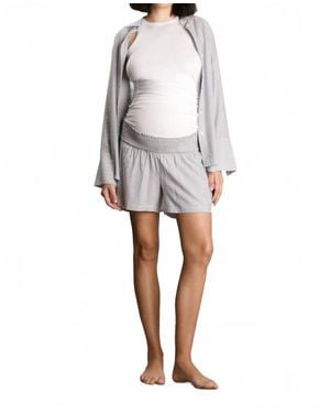 Nom Maternity The Tank Top - Gray