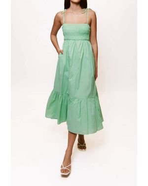 Hutch Lyndee Midi Dress - Green