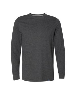 Russell Essential 60/40 Performance Long Sleeve T-Shirt - Gray