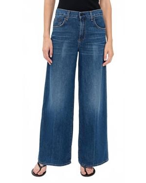 ASKK NY Atomic Wide Leg Jeans - Blue