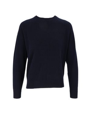 MC2 Saint Barth Night Delphine Relaxed Fit Cashmere Sweater - Blue