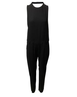 IRO Gennia Open Back Jumpsuit - Black