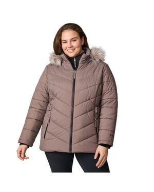 Free Country Plus Size Unstoppable Ii Poly Air Touch Jacket - Brown