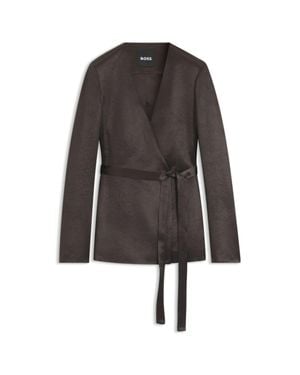 BOSS Slim-Fit Blazer - Gray