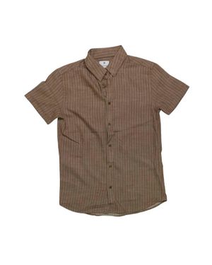 Vustra Willow Short Sleeve Shirt - Brown