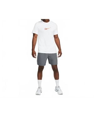 Nike Dri Fit Form 7 Unlined Fitness Shorts - Black