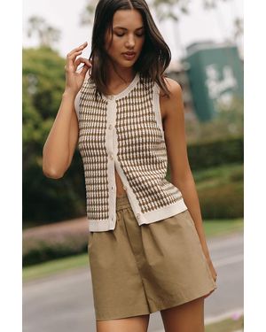 Varley Aura 100% Cotton Knit Top - Multicolor
